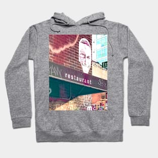 Vintage Street Art Graffiti Lower Manhattan NYC Hoodie